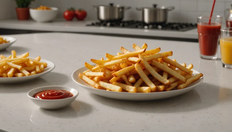 comment cuire des frites dans une friteuse sans huile